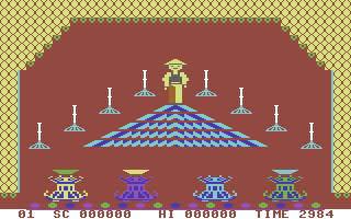 Chinese Juggler screenshot 3 for Commodore 64
